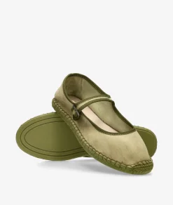Alpargatas CORINAM6360 en verde