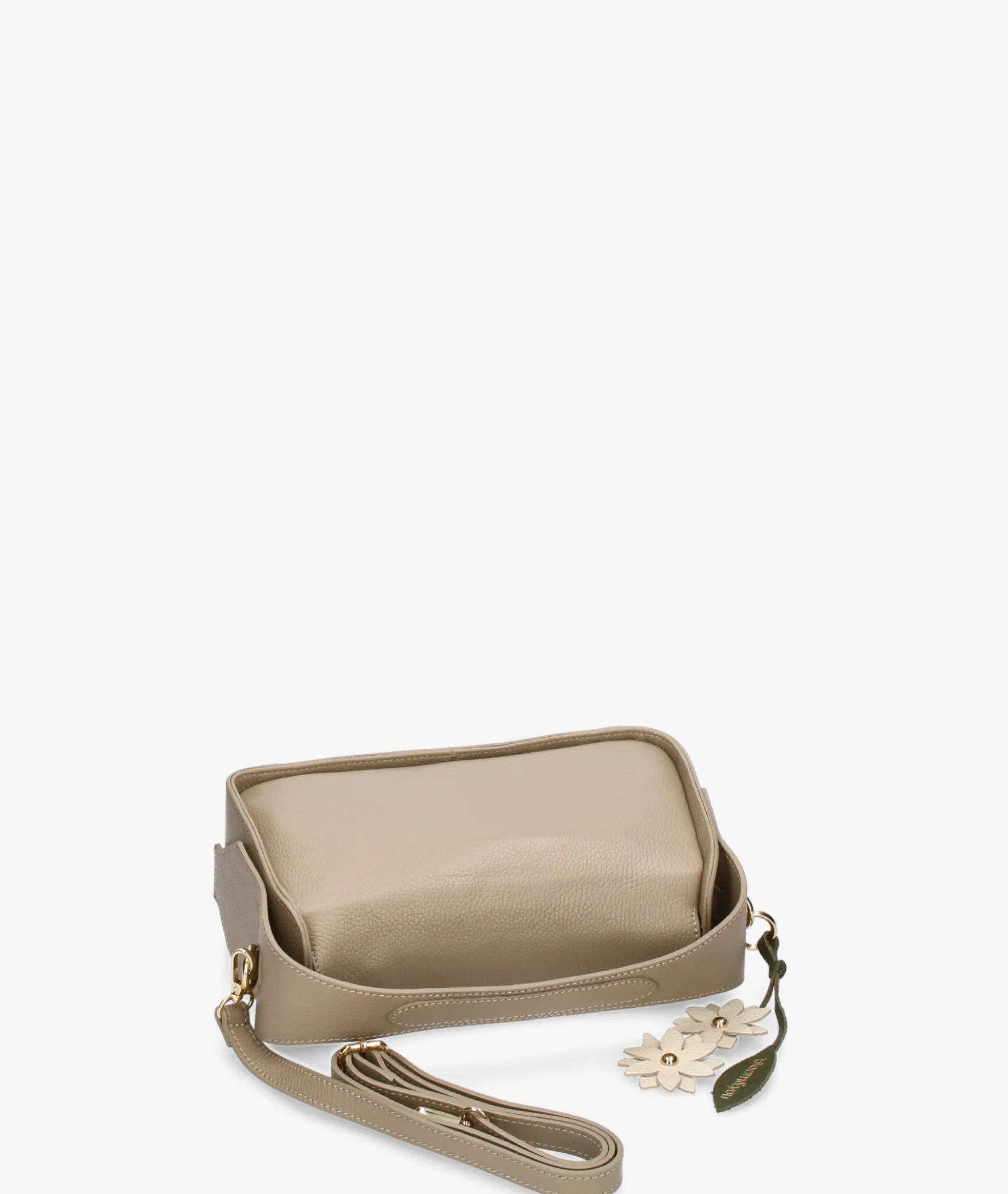 Bolso de piel BLOOM - FIN BLOOM GAIA en topo