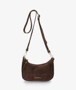 Bolso de piel bloom&you BLOOM BAGUETTE en serraje marrón