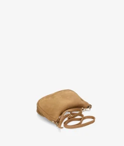 Bolso de piel bloom&you BLOOM BAGUETTE en serraje camel