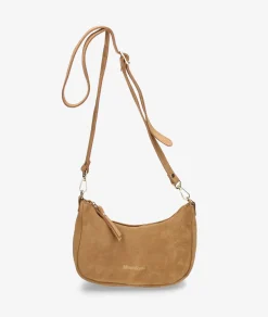 Bolso de piel bloom&you BLOOM BAGUETTE en serraje camel