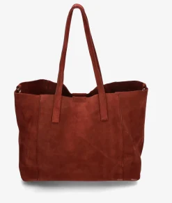 Bolso de piel bloom&you DALLAS en serraje burdeos