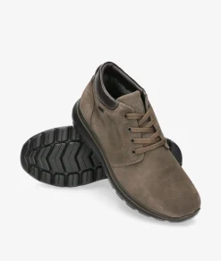 Botas Igi&Co6617833 en serraje taupe