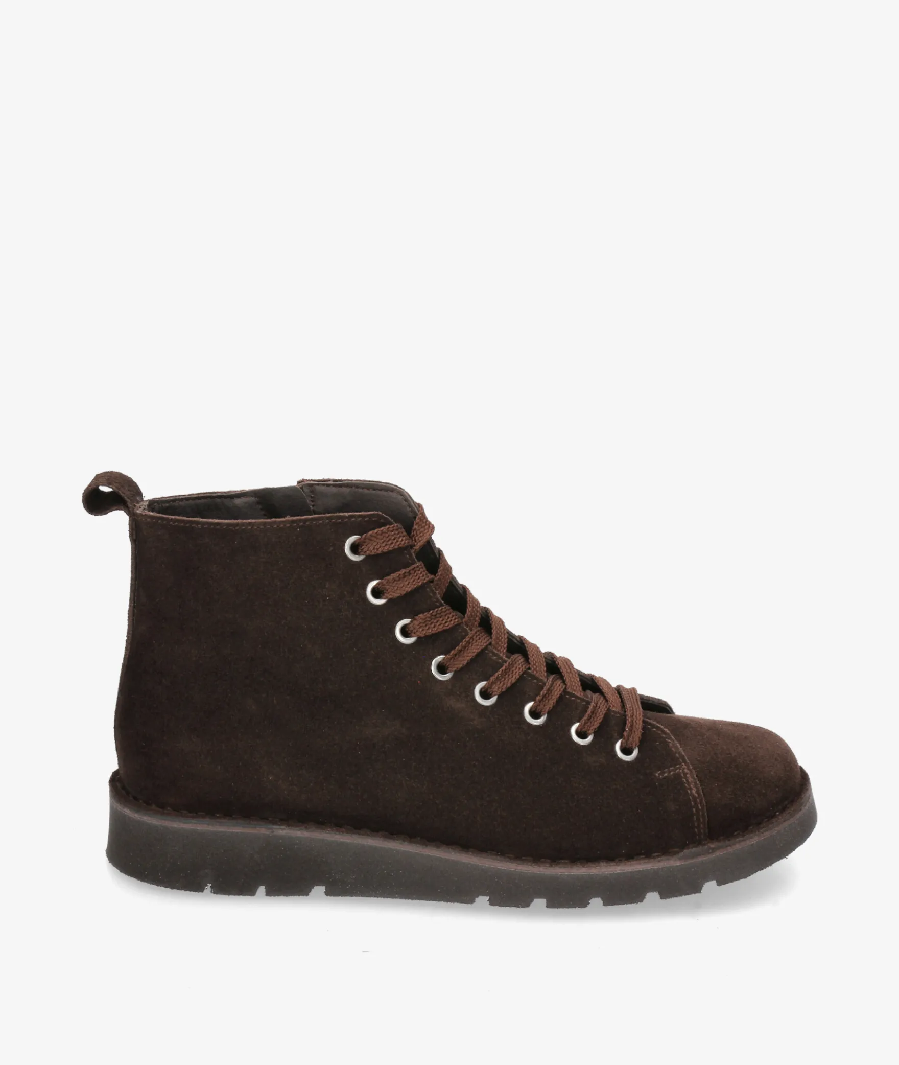 Botas Kénnebec551 CREMALLERA en serraje marrón