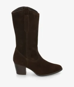Botas Kénnebec668 LISA en serraje marrón