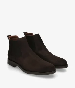 Botas pabloochoa.shoes2005 en serraje marrón