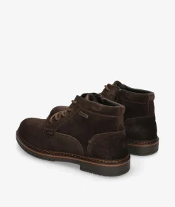 Botas ZEN520015 en serraje marrón