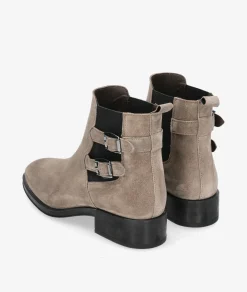 Botines Alpe5187 en serraje gris