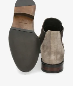 Botines Alpe2646 en serraje gris