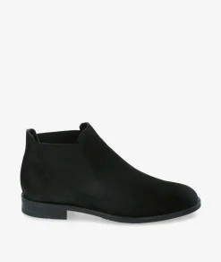 Botines Alpe2646 en serraje negro