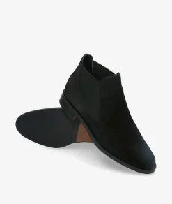 Botines Alpe2646 en serraje negro