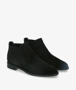 Botines Alpe2646 en serraje negro
