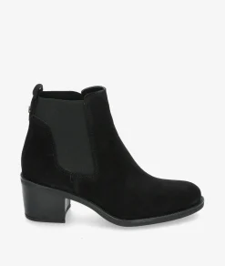 Botines Alpe2202 en serraje negro