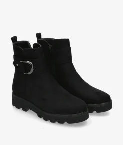 Botines Amarpies27215 en negro