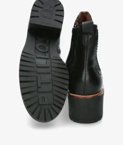 Botines Blanco y negro20222 en negro