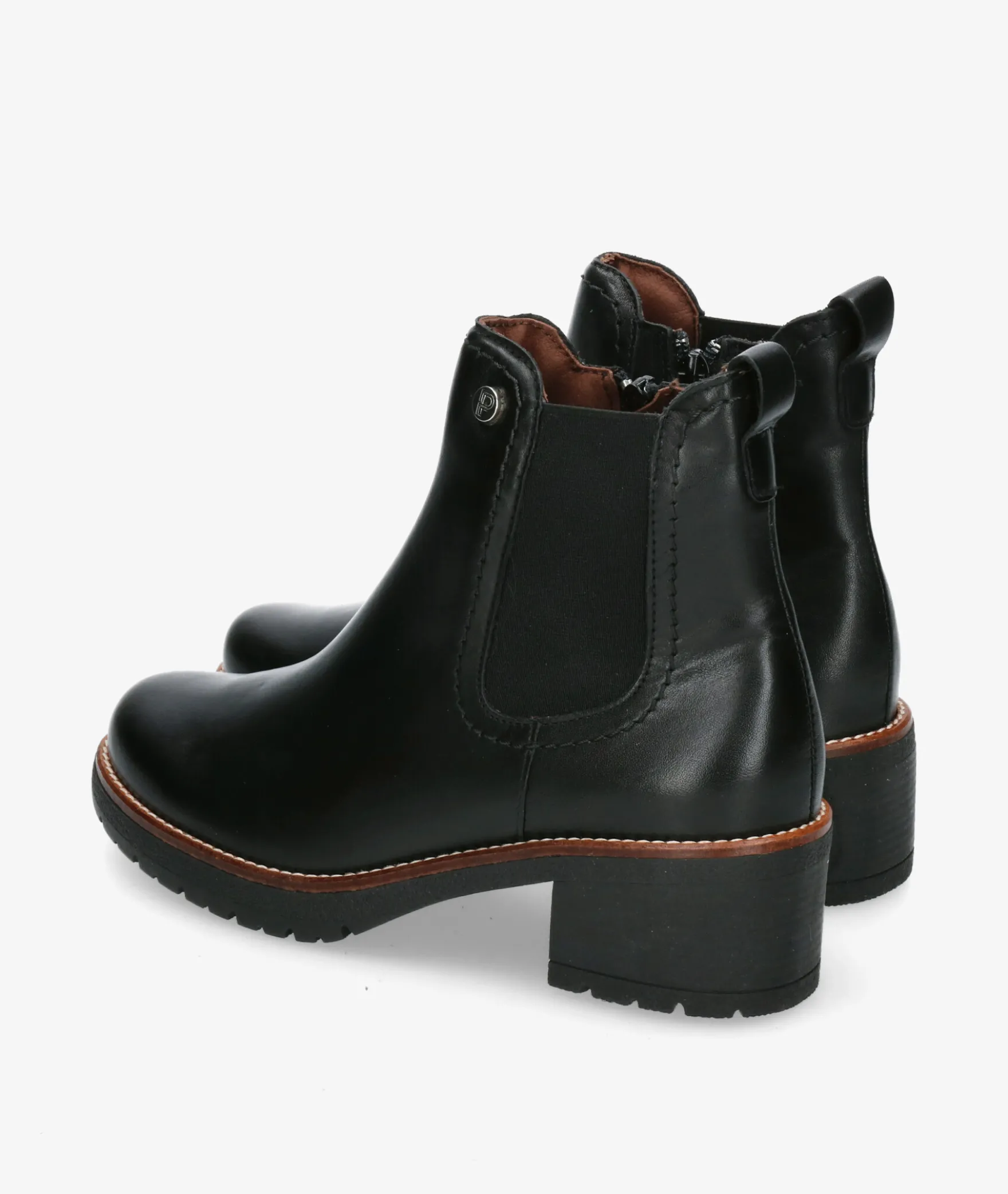 Botines Blanco y negro20222 en negro