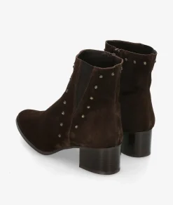Botines bloom&youMEGAN en serraje marrón