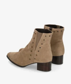 Botines bloom&youMEGAN en serraje taupe