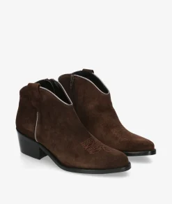 Botines bloom&youTEVA en serraje marrón