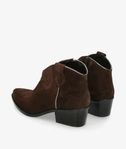 Botines bloom&youTEVA en serraje marrón