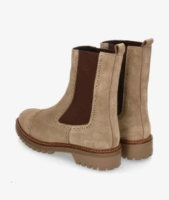 Botines bloom&youVIRGINIA en serraje taupe