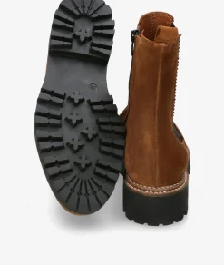 Botines Bryan4328-R en serraje cuero