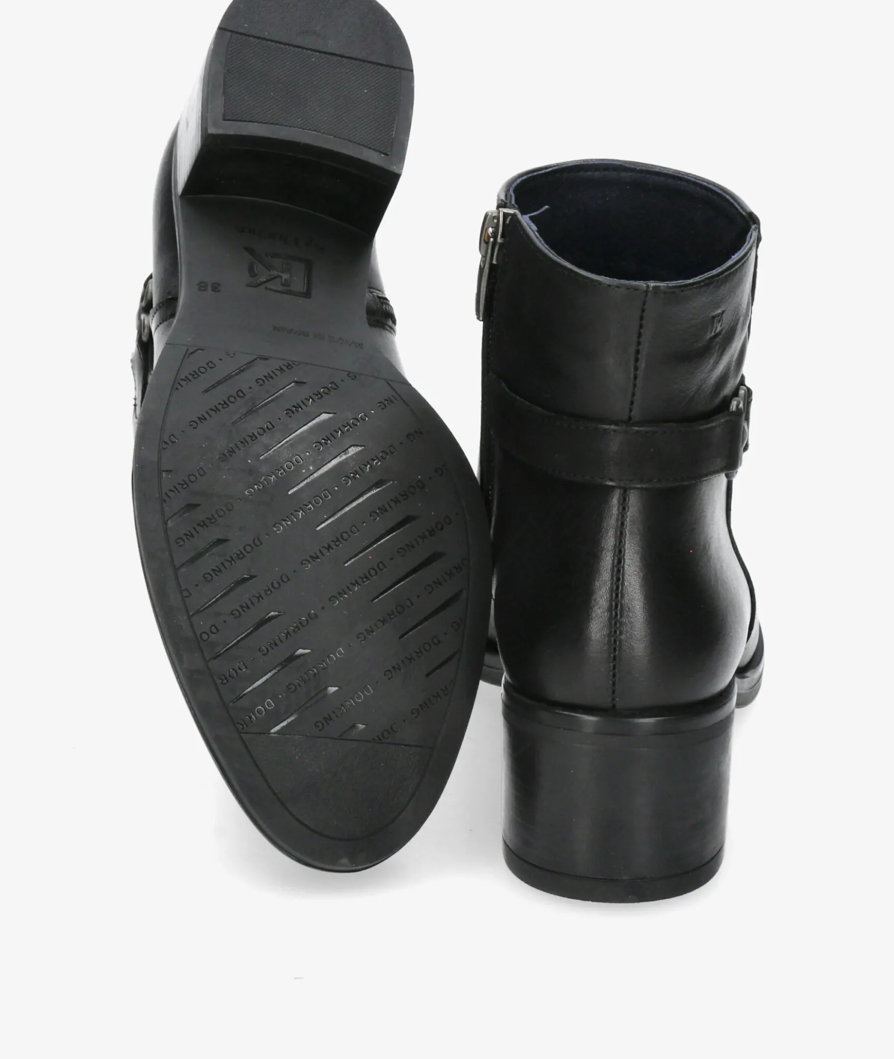 Botines Dorking8966 en negro