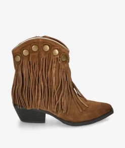 Botines EVA PARIS29758 en serraje cuero