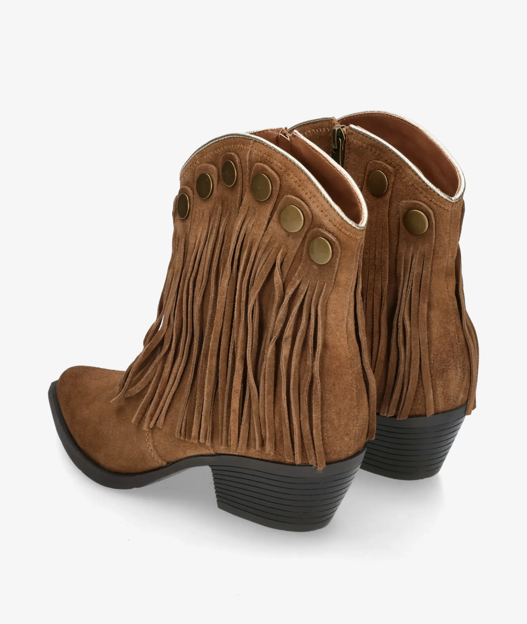 Botines EVA PARIS29758 en serraje cuero