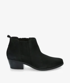 Botines Funny Lola3450 en serraje negro