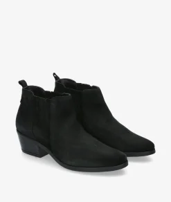 Botines Funny Lola3450 en serraje negro