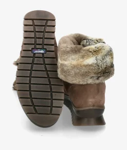 Botines Igi&Co6658744 en serraje taupe