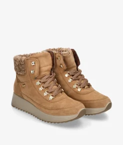 Botines Imac657679 en serraje camel