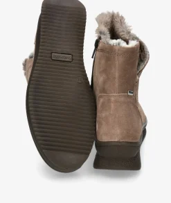 Botines Imac856699 en serraje taupe