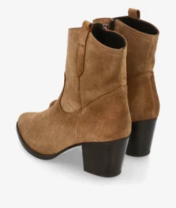 Botines Kénnebec671 en serraje cuero