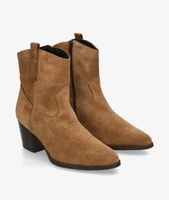 Botines Kénnebec671 en serraje cuero