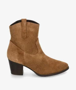 Botines Kénnebec671 en serraje cuero