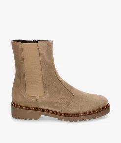 Botines Kénnebec572 en serraje taupe