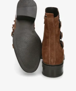Botines LOLLUAR 7443 en serraje taupe