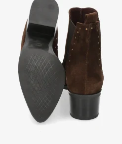 Botines pabloochoa.shoes39510 en serraje marrón