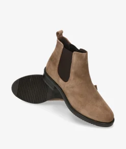 Botines pabloochoa.shoes34779-R en serraje taupe