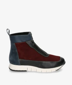 Botines pabloochoa.shoesRAGO46 en serraje burdeos