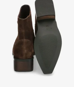 Botines pabloochoa.shoesSS814 en serraje marrón