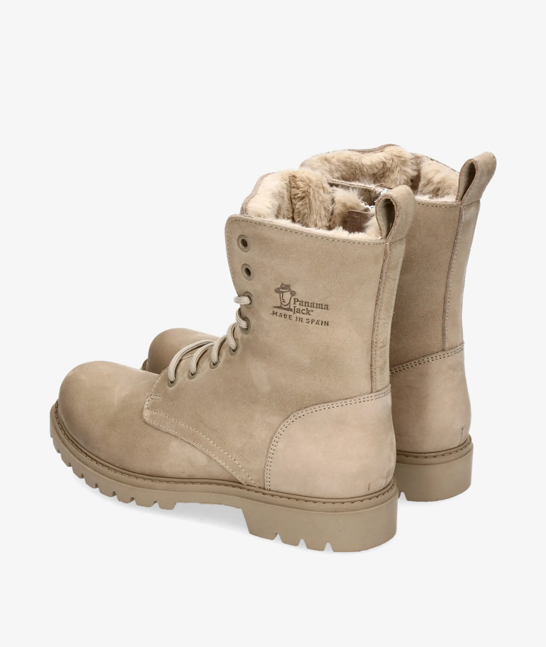 Botines Panamá JackFRISIA B8 en nobuck piedra