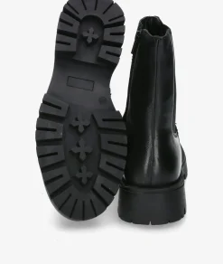 Botines St. GallenMIMOC-02 en serraje negro