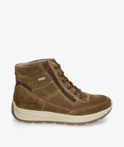 Botines St. GallenSOFI-02 en serraje taupe