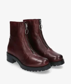 Botines TraverisB-1377 M en burdeos