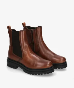 Botines TraverisB-3503-A en cuero