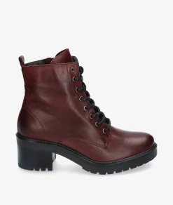 Botines TraverisIB1988 en burdeos