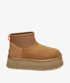 Botines UGGCLASSIC MINI DIPPER en cuero
